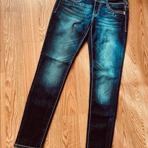 Boutique Dark Wash Skinny Jeans